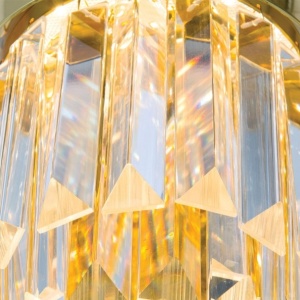 Aplica LED design LUX PRISM, 24K gold plated 94521 universul-luminii.ro