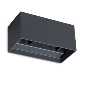 Aplica LED exterior ambientala IP54 ATOM AP D20 ANTRACITE 4000K