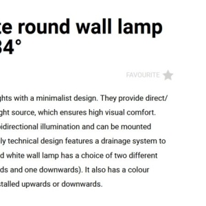 Aplica LED exterior IP65 KOV 2L White round 12W 3000K - Img 3