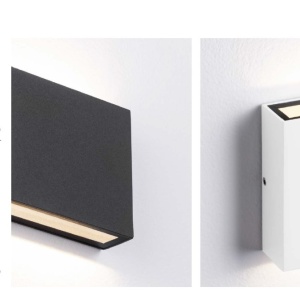 Aplica LED iluminat exterior ambiental IP54 TICK II negru 236711 universul-luminii.ro