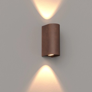Aplica LED iluminat exterior IP65 Badia corten - Img 3