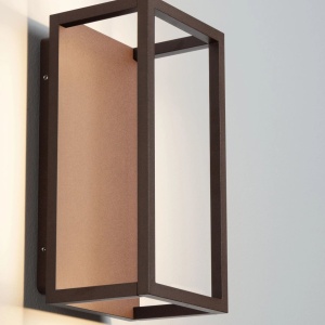 Aplica LED iluminat exterior IP65 DEVIN maro corten - Img 2