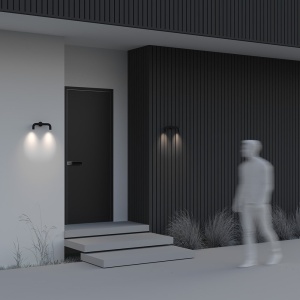 Aplica LED iluminat exterior modern IP65 Sleek 2 164051 universul-luminii.ro
