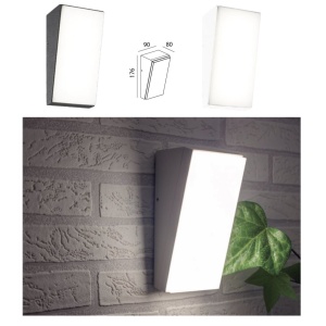 Aplica LED iluminat exterior modern IP65 SOLDEN gri inchis 136441 universul-luminii.ro