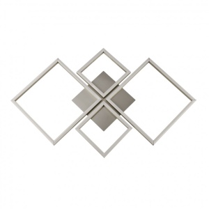 Aplica LED lumina ambientala Wall Art 4lt Square 2914SS SRT