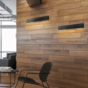 Aplica LED moderna design minimalist NORMAN black M 96731 universul-luminii.ro