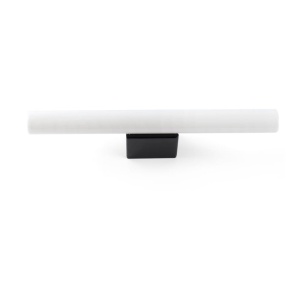 Aplica LED oglinda, tablou IP44 CALMA negru/opal 30cm