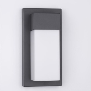 Aplica LED pentru exterior design modern IP65 Leto negru 129991 universul-luminii.ro