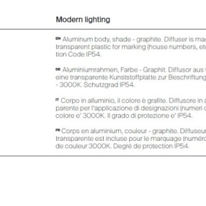 Aplica LED pentru exterior IP65 Gloss 227031 universul-luminii.ro