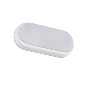 Aplica LED perete exterior stil modern IP65 FRED XL alba