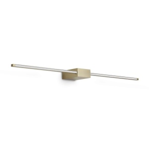 Aplica Led stil minimalist ESSENCE AP SQUARE D075 LUCE DIR. OTTONE 3000K