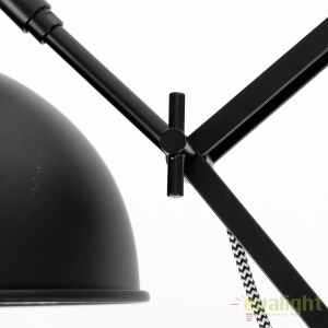 Aplica moderna cu brat extensibil ABERDEEN negru ABERDEEN/W/B 50361 universul-luminii.ro
