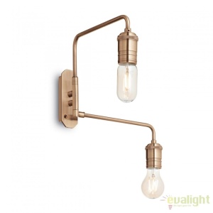 Aplica moderna cu doua brate directionabile, finisaj alama antic, TRIUMPH AP2 OTTONE