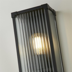 Aplica neagra perete exterior IP44 Cincinnati - Img 2