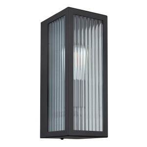 Aplica pentru exterior design modern IP44 Gundula negru 134791 universul-luminii.ro