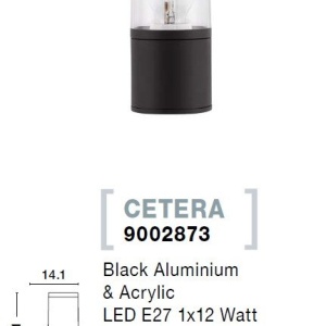 Aplica pentru iluminat exterior IP54 CETERA 205801 universul-luminii.ro