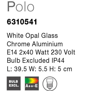 Aplica pentru oglinda baie IP44 Polo NVL-6310541 83401 universul-luminii.ro