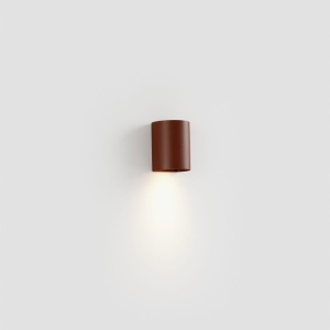 Aplica perete aluminiu terracotta, 1xGU10, SOLE round - Img 4