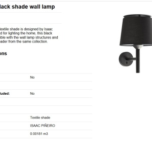 Aplica perete cu reader LED moderna design elegant SAVOY negru/verde 189981 universul-luminii.ro