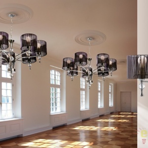 Aplica perete design elegant Impress Black 52031 universul-luminii.ro