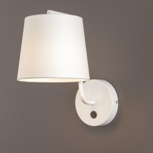 Aplica perete design modern CHICAGO alba W0193 MX 188701 universul-luminii.ro
