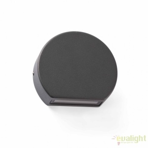 Aplica perete LED de exterior stil modern IP54 PILL gri inchis 70825