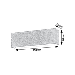 Aplica perete LED design modern Morpheus aurie 5684 RX - Img 6