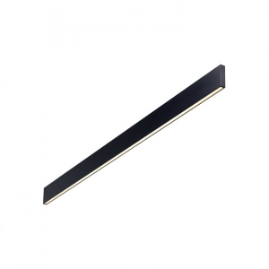 Aplica perete LED liniara 120cm ambientala LINUS AP BK 4000K
