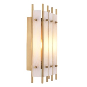 Aplica perete LUX Sparks S, alama antic/ alabastru 112821 universul-luminii.ro