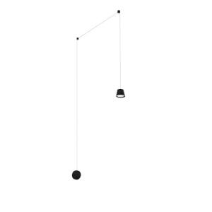 Aplica tip pendul LED design modern Amadeo neagra NVL-9118106 - Img 1