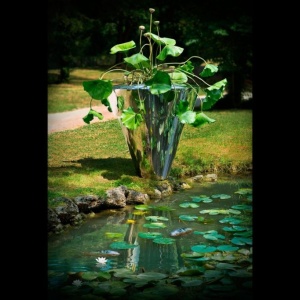 Aranjament floral design LUX, NELUMBO DANCE 200cm 1141485.60 - Img 3