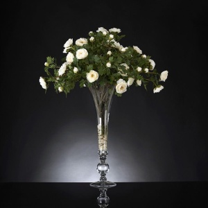Aranjament floral elegant din bujori albi, BOWL ETERNITY PEONY 1141338.95