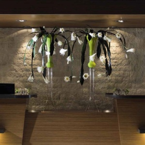 Aranjament floral inalt, design LUX VASE PRINCESS, 160cm 1141112.95 - Img 3