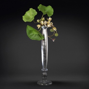 Aranjament floral mare decor festiv design LUX MERCURIO LOTUS H-194cm