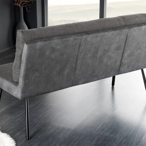 Bancheta moderna BIG GEORGE 160cm antracit - Img 2