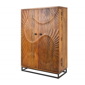 Bar din lemn de mango Scorpion 140cm, maro