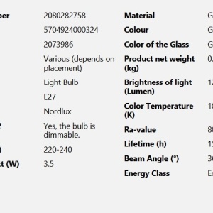 Bec decorativ Retro E27 Dimabil 163791 universul-luminii.ro