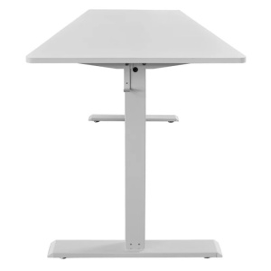 Birou cu inaltime reglabila electrica WHITE DESK 140cm - Img 2