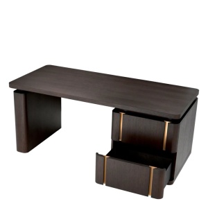 Birou design LUX Modesto, Mocha oak - Img 3