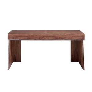 Birou elegant design LUX furnir de nuc Office Walnut - Img 3