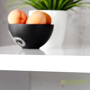 Birou modern alb, simplu si elegant, Fast Trade 140cm A-36024 VC - Img 10