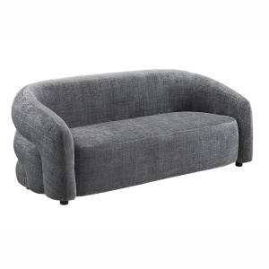 Canapea 3 locuri, Tesatura chenille gri VOQUE 200cm