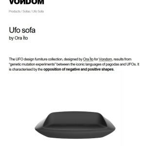 Canapea de exterior / interior design modern premium UFO - Img 4