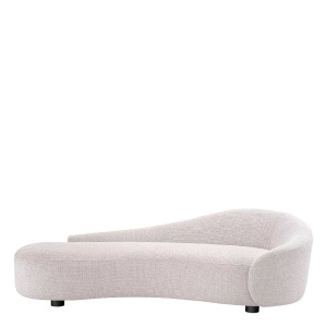 Canapea design LUX cu spatar rotunjit Rivolo, Lyssa off-white - Img 4