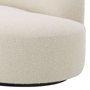 Canapea design LUX Morten, boucle crem 115164 HZ - Img 6