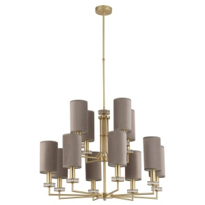 Candelabru 12 brate design clasic realizat manual Genova - Img 1