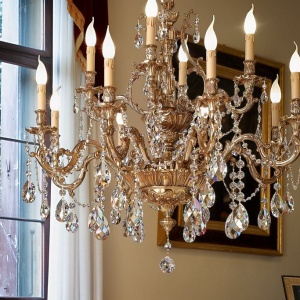 Candelabru 12 brate LUX cu cristale Scholer, Versailles 144531 universul-luminii.ro