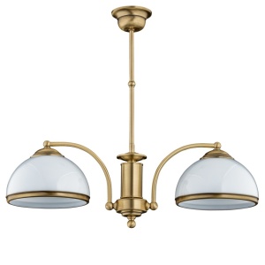 Candelabru 2 brate design clasic realizat manual OBD - Img 1