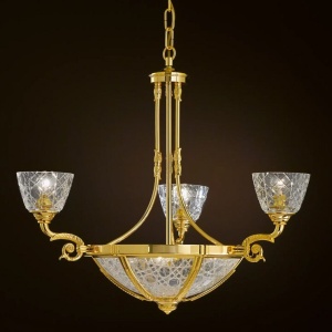 Candelabru 3 brate elegant LUX realizat manual Leonardo