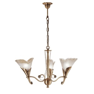 Candelabru 3 brate LUX design clasic realizat manual 316 Creamy
